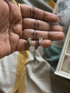 Sparkling Drop Earrings