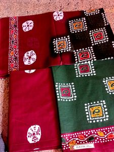 Beautiful pure cotton Batik suit material