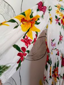 Floral Dress New Without Tag