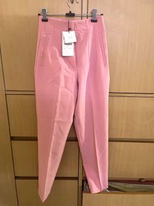 Zara High Waist Formal Trouser Figure Flattering