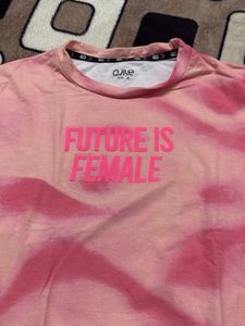 Pink Tye dye t shirt