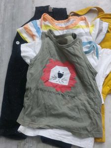 8 piece Baby Rompers - Cute Overalls Set