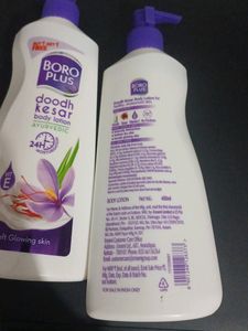 *Combo* Boroplus Body Lotion Milk Kesar Pack Of 2
