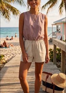 H&M Sleeveless Cropped Top
