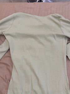 Pastel Green Tie-Front Dress
