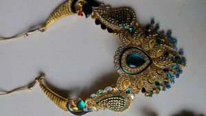 Exquisite Peacock Design Necklace &amp; Earrings