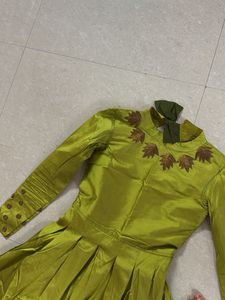 Vibrant Green Lehenga Choli Set