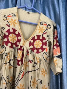 Embroidered Kurta dress