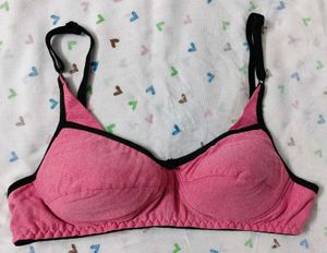 Comfortable Pink Bra