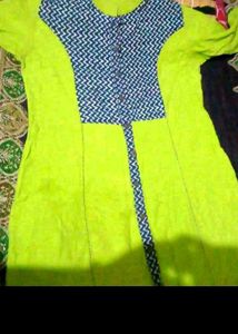 Bright Green Kurta