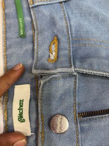 Light Blue Bootcut Jeans