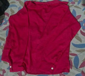 Pink Button-Down Shirt