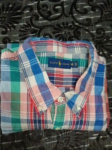 Ralph Lauren Plaid Button-Down Shirt