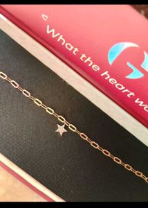 Rose Gold Star Charm Anklet/bracelet (1 piece)