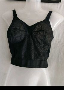 Elegant Black Lace Bra