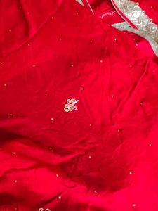 Red Embroidered bridal
