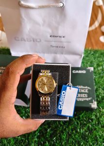 Casio Women Watch With Box &amp; Carry Bag