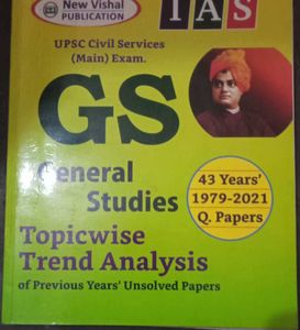 GS General Studies Topicwise Trend Analysis Book