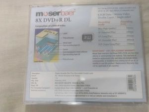 Moserbaer DVD+R DL(8.5GB Data/240 Mins Video)