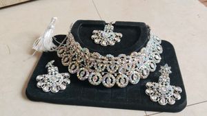Elegant Silver-Tone Jewelry Set