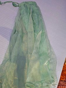 Sheer Emerald Green Dupatta