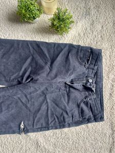 Stylish Dark Wash Denim Jeans