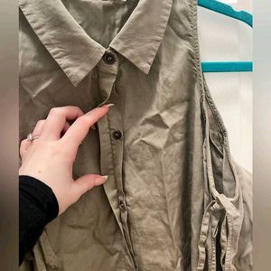 Stylish Cold Shoulder Shirt