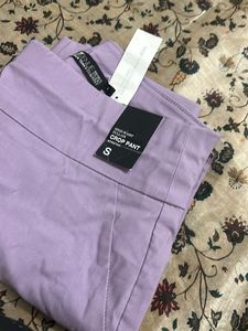 Lavender Cropped Pants