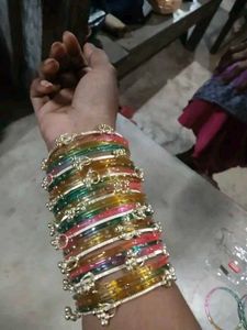 8 kashmiri bangles 24 kach ki chudiya