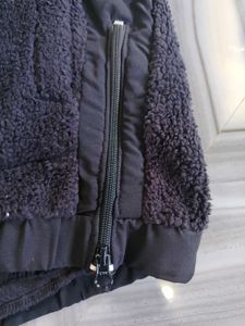 Cozy Black Fleece Hoodie