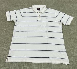 Peter England Striped Polo Shirt