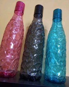 Combo Of 3 Crystal Water Bottles