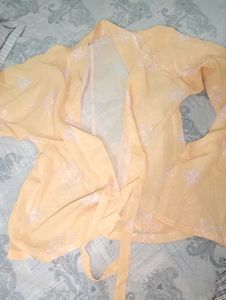 Sheer Floral Shrug