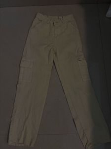 Tan Cargo Pants bershka