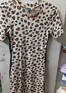 Leopard Print Sheath Dress
