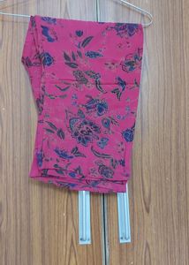 Hot pink kurti pant set