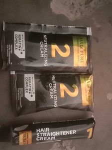 Hair Straightener Cream Kit
