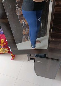 HRX Navy Blue Athleisure Leggings