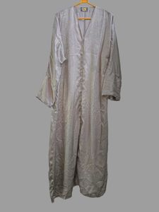 Elegant Silver Embellished Ethnic Gown  ❌NO RETURN