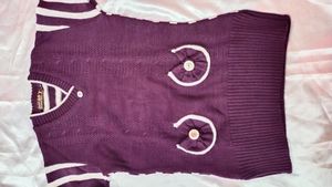 🆕Long Woolen Top For Girls