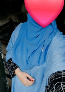 Elegant Blue Ethnic Kaftaan Abaya.