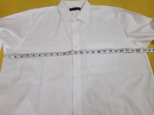 Classic White Button-Down Shirt