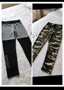 Camouflage Print Pants