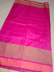 Pink Soft Silk Saree