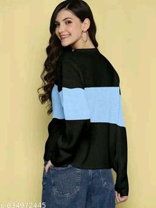 Striped Knit Sweater