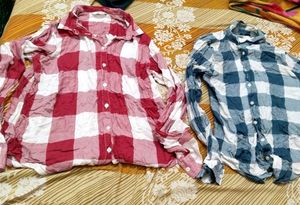 Checked Shirts - Red & Blue😍✨