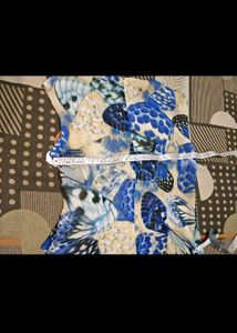 Butterfly Print Midi Dress