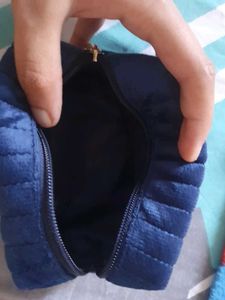 Estee Lauder Blue Cosmetic Pouch