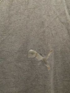 Puma plain black tshirt