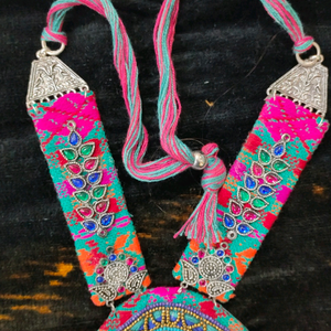 Fabric necklace